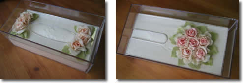 クレイの花～ローズティッシュBOX
