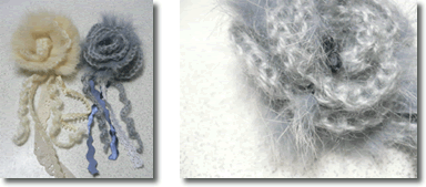 ふんわりコサージュ