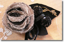 秋色コサージュ　Part1