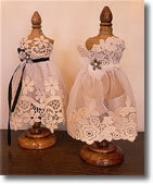 チュールレースのトルソー