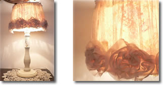 ランプシェードのコラージュ