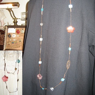 天然石を使ったネックレス