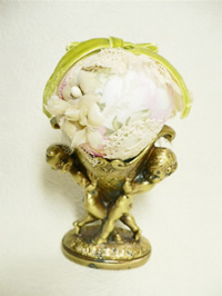 いちごの形のサシェ